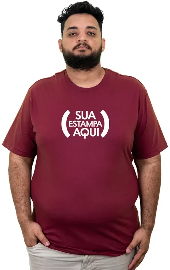 Camisa Personalizada Plus Size